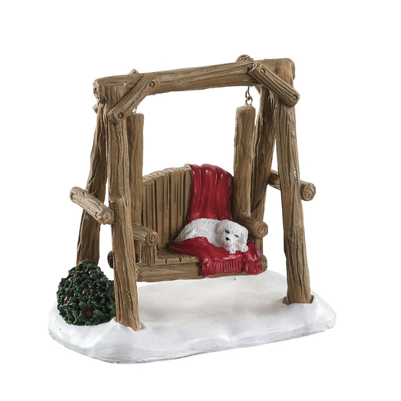 LEMAX Rustic Log Swing #84363